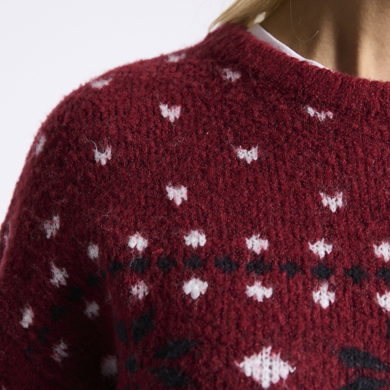 Kuviollinen neulepaita "Elvie